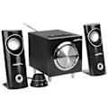 Miniatyrbild 2 av 4: Audiocore Speaker Set 15W (RMS) Subwoofer Radio Bluetooth AUX SD USB Svart
