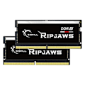 Miniatyrbild 1 av 3: G.Skill RipJaws Series SO-DIMM 32GB (2 x 16GB) DDR5 4800 MHz CL34 - Dual Channel Kit 2 SO-DIMM RAM PC5-38400 - F5-480