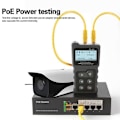 Miniatyrbild 2 av 3: RJ45 RJ11 Network Tester: Kartläggning av sladdar, testar PoE (närvaro, intensitet, spänning, effekt), testar förbrukning