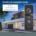 Miniatyrbild 4 av 4: ELRO PRO PV40 videointercom - Full HD 1080P - Röstbrevlåda - 13 ringsignaler - Modern design Svart