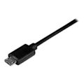 Miniatyrbild 1 av 2: STARTECH USB 2.0-kabel USB-C till Micro-B 1 m - USB Type-C till Micro-B-kabel - M/M - Svart