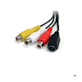 Miniatyrbild 2 av 3: Videoadapter - StarTech.com - SVID2USB232 - NTSC/PAL/SECAM - 186 mm x 130 mm x 34 mm - Svart