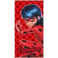 Ladybug Miraculous badlakan 140x70 cm - bomull