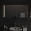 vidaXL LED-badrumsspegel 90x50 cm 151732
