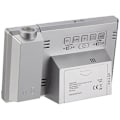 Miniatyrbild 3 av 4: Väckarklocka med projektor - Technoline - WT 538 - Beröringssensor - Radiostyrd - Silver-Antracit Argent-Antracit