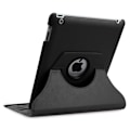Miniatyrbild 3 av 4: doupi Roterande iPad 2 3 4 Deluxe-fodral 360 graders smart skyddsfodral Fodral i konstläder Fodral och fodral Lila Lila