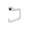 Miniatyrbild 5 av 6: GROHE Essentials Cube 3-i-1 badrumstillbehörsset 40757001 - Väggkrok - Borste - Toalettpappershållare - Krom