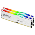 Miniatyrbild 2 av 3: Kingston FURY Beast RGB 64 GB DDR5 5200 MHz CL36 RAM - Vit - Dual Channel Kit