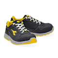 Miniatyrbild 4 av 4: Säkerhetsskor - Diadora - RUN II LOW S3 SRC ESD - Läder - Blå - Unisex Mörk marinblå 38