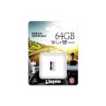 Miniatyrbild 1 av 4: KINGSTON High Endurance microSDXC-kort - 64 GB - Klass 10/UHS-I (U1) - 95 MB/s Läs - 30 MB/sSpace Write