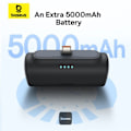 Miniatyrbild 5 av 6: Snabb laddnings externbatteri OS-Baseus Compact Type-C Edition 5000mAh 20W Cluster Svart