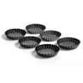 Miniatyrbild 1 av 2: Bakform - KAISER - Set med 6 tartelletter - 10 cm - Non-stick - Metall