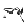 Benledande hörlurar - SHOKZ - OpenComm2 - USB-C - Bluetooth - Mikrofon med ANC Svart