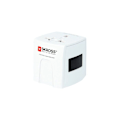 Miniatyrbild 1 av 6: SKROSS MUV Micro Travel Adapter - Vit - Rektangulär - Interiör - För utlandet Vit