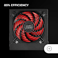Miniatyrbild 3 av 3: Intern strömförsörjning - Mars Gaming - MPIII850 - 850 W - 200-240 V - 14 dB