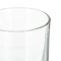 Miniatyrbild 6 av 6: Relaxdays Set med 12 glaslyktor för värmeljus, enkel design, H x D: 8,5 x 7 cm, transparent transparent