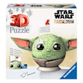 Miniatyrbild 1 av 3: Star Wars The Mandalorian Grogu 3D-pussel - Ravensburger - 72 bitar - Från 8 år Flerfärgad
