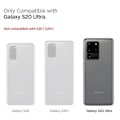 Miniatyrbild 4 av 4: Fodral - Spigen - Galaxy S20 Ultra - Geometriskt mönster - Dubbelt skydd - Mjuk TPU Svart