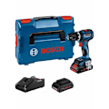 Miniatyrbild 1 av 6: Slaginr/Skruvdragare - BOSCH - GSB 18V-90 C - 2 batterier 4Ah Procore - 2100 varv/min - 13 mm chuck