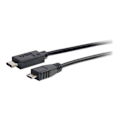 Miniatyrbild 2 av 4: C2G USB-kabel USB typ B (M) till USB-C (M) USB 2.0 4 m svart