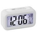 Miniatyrbild 2 av 3: Väckarklocka - TREVI - SLD 3068 S - Stort LCD-skärm - Alarm med Snooze - Inbyggd termometer Vit