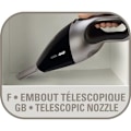Miniatyrbild 4 av 5: ROWENTA Extenso Cyclonic handdammsugare, effekt 7,2 V, autonomi 16 min AC476901