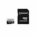 Miniatyrbild 1 av 3: TRANSCEND 128GB 350V UHS-I U1 / Class10 MicroSDXC UHS-I Flash-minneskort