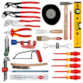 Miniatyrbild 1 av 5: Verktygslåda utrustad - KNIPEX - BIG Basic Move Sanitär - Svart - Unisex - Vuxen Svart