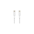 Miniatyrbild 1 av 4: BELKIN - kabel - FLÄTAD C-C 2.0 1M, WHT - FLÄTAD