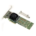 Miniatyrbild 4 av 4: M2 PCIe 3.0 x8-kontrollkort för 4 M.2 NVMe M Key SSD:er. PLX PEX 8747 chipset