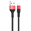 Miniatyrbild 1 av 6: Hoco - Xpress-laddningsdata kabel (X26) - USB-A till USB Type-C, 10W, 2A, 1,0m - Svart / Röd