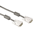 Miniatyrbild 4 av 5: DVI-D hane / DVI-D hane dual link-kabel (24+1) - MCL - 2 m - Svart - Dataöverföring