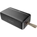 Miniatyrbild 1 av 4: Batteri Extern - KrugerMatz - KM0908 - 40000 mAh - Snabbladdning 3.0 - USB Type-C, micro USB Svart