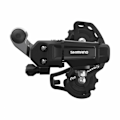 Miniatyrbild 3 av 3: Shimano TY200 6-7v Tourney bakre MTB-växel för enkelkedjekrans - Svart
