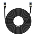 Miniatyrbild 3 av 4: Baseus - B0013320B111-07 - Cat.7 Ethernet RJ45 flätad nätverkskabel, 10Gbps, 10m (svart)