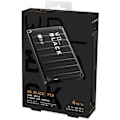 Miniatyrbild 5 av 5: WD_BLACK P10 Game Drive - Extern spelhårddisk - 4TB - PS4 Xbox - 2,5" (WDBA3A0040BBK-WESN)