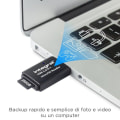 Miniatyrbild 2 av 4: Integral - INCRUSB3.0MSDV2 - Micro SD-minneskortläsare, USB 3.1 USB 3.0, microSDHC, microSDXC, Adapter