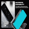 Miniatyrbild 4 av 5: Härdat glas 9H för iPhone 16 Pro Max + installationsram Bacterial 3D Armor Glass Crong Anti