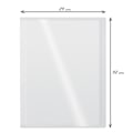 Miniatyrbild 4 av 4: Set med 3 anpassningsbara A4-dokumentskydd - WAYTEX - 931442P - 60 visningar - Transparent polypro-fodral Transparent