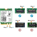 Miniatyrbild 3 av 4: Intel Dual Band Wireless-AX200NGW WLAN/Wi-FI 6 AX200 2230 2x2 AX No vPro, 2,4GHz/5GHz WLAN, Bluetooth 5.1, M.2/A-E-Key 802.11ax