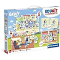 Miniatyrbild 1 av 5: Clementoni - Edukit - Bluey - 4 i 1 inlärningslåda - 2 pussel, 1 memo, 1 set med 6 kuber - Tillverkad i Italien - från 4 år och uppåt Flerfärgad