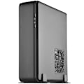 Miniatyrbild 1 av 4: SilverStone SST-FTZ01B-E - Fortress High End Mini-ITX Gaming PC-fodral, ATX PSU som tillval, svart