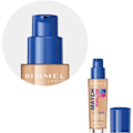 Miniatyrbild 3 av 6: RIMMEL Nu Protege Match Perfection Foundation - 203 True Beige - 30 ml Äkta beige