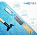 Miniatyrbild 2 av 3: Parence - 6 - .- 2-delat kit Användbart för hemmet/Plaque Ingen annons + Dörrnummer Gyllene färg (nummer 3)