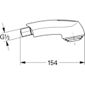 Miniatyrbild 2 av 2: Utdragsspray för diskblandare - GROHE - 46312-IE0