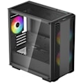 Miniatyrbild 1 av 6: PC-fodral - DEEPCOOL - CC360 A-RGB (svart) - Minitorn - Micro-ATX-format - 3x120 mm A-RGB
