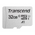 Miniatyrbild 1 av 3: TRANSCEND 300S flashminneskort - 32 GB - UHS-I U1 / Class10 - Micro SDHC