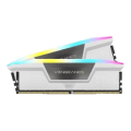 Miniatyrbild 2 av 3: Corsair Vengeance RGB DDR5 32 GB (2 x 16 GB) 6400 MHz CL32 - Vit - Dual Channel Kit 2 RGB DDR5 RAM PC5-51200 - CMH32G
