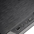 Miniatyrbild 4 av 4: SILVERSTONE SST-GD09B-C HTPC PC-fodral - ATX, micro ATX, SSI CEB - 2 interna fack - 8 expansionsfack