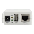 Miniatyrbild 1 av 4: STARTECH USB 2.0 Wireless N Print Server - 10/100 Mb/s Ethernet-port - 802.11 b/g/n och 150 Mb/s - Vit